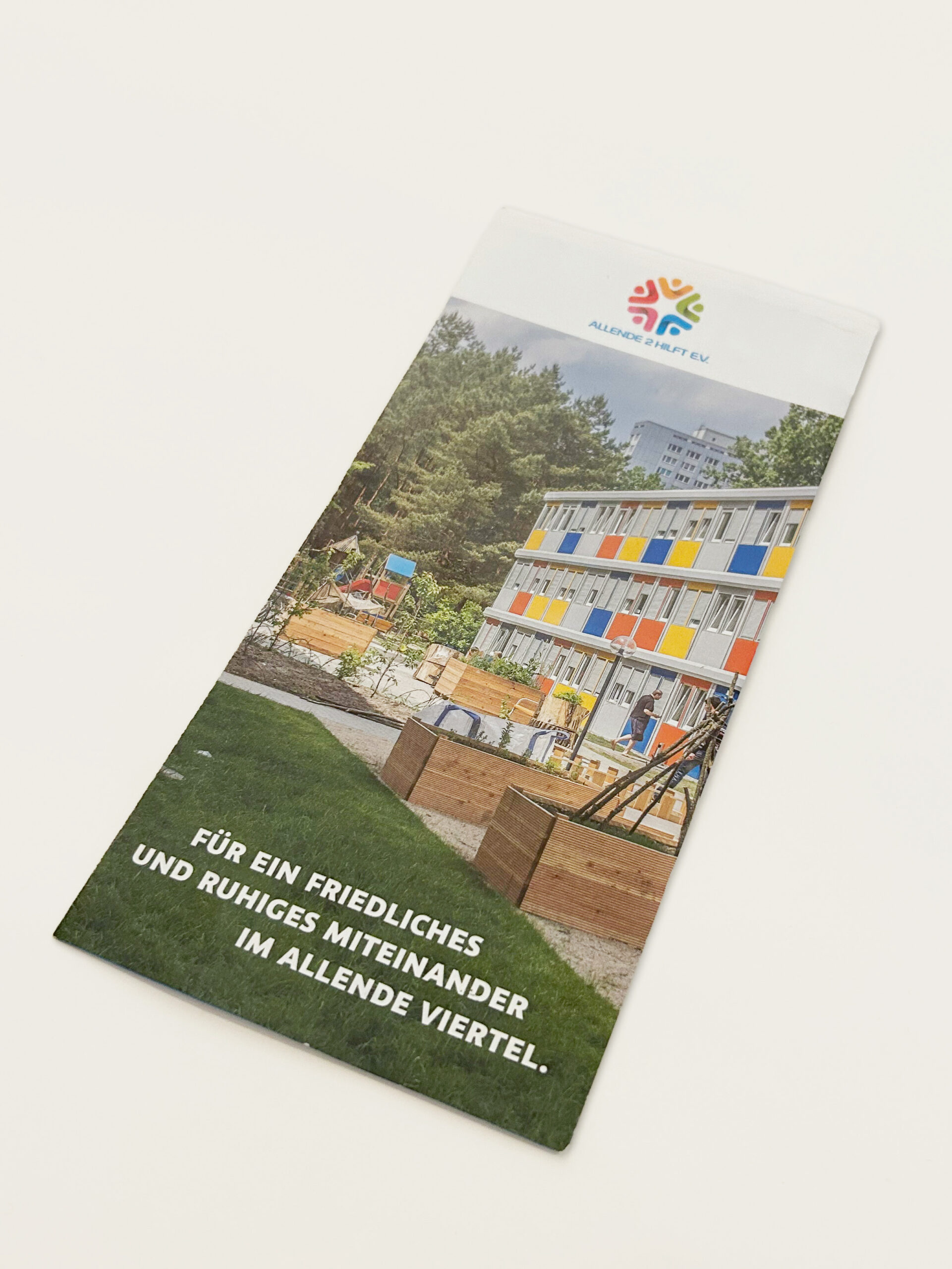 Flyer vom Verein „Allende 2 hilft“